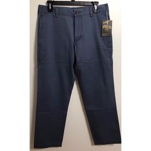 Haggar H26 Original Straight Fit Blueberry Chino Size 30x30